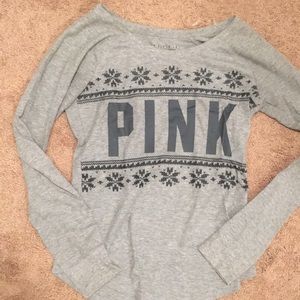 Pink sleep sweatshirt